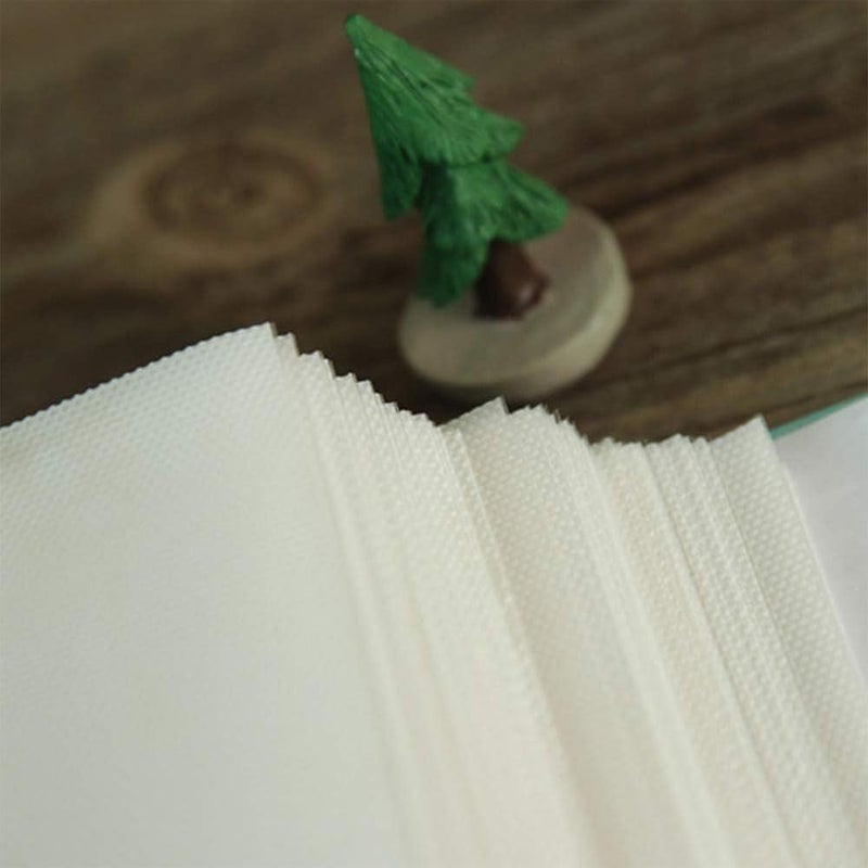 كيلا ألبوم ذكريات الطفل، مقاس 6 بوصات بغلاف من ورق كرافت، 100 صفحة لحماية الصور، رفيق نمو الطفل من عمر 0 إلى 12 عامًا، غلاف بتصميم أقدام صغيرة - Image 3